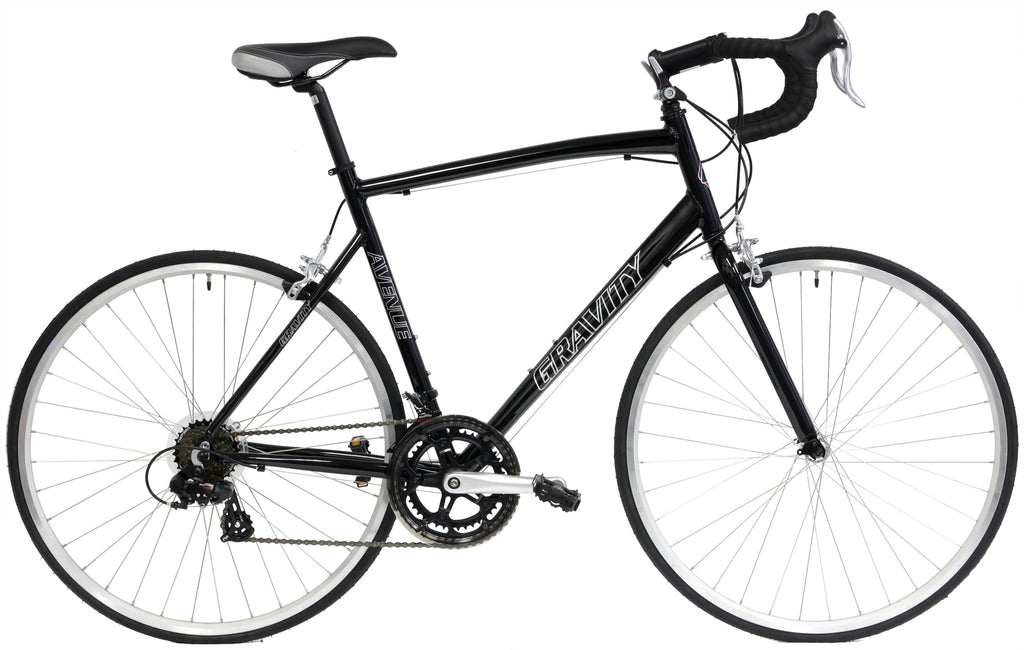Gravity Avenue A XTL — Black road bicycle