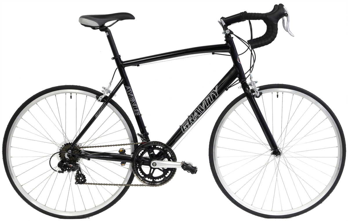 Gravity Avenue A XTL — Black road bicycle