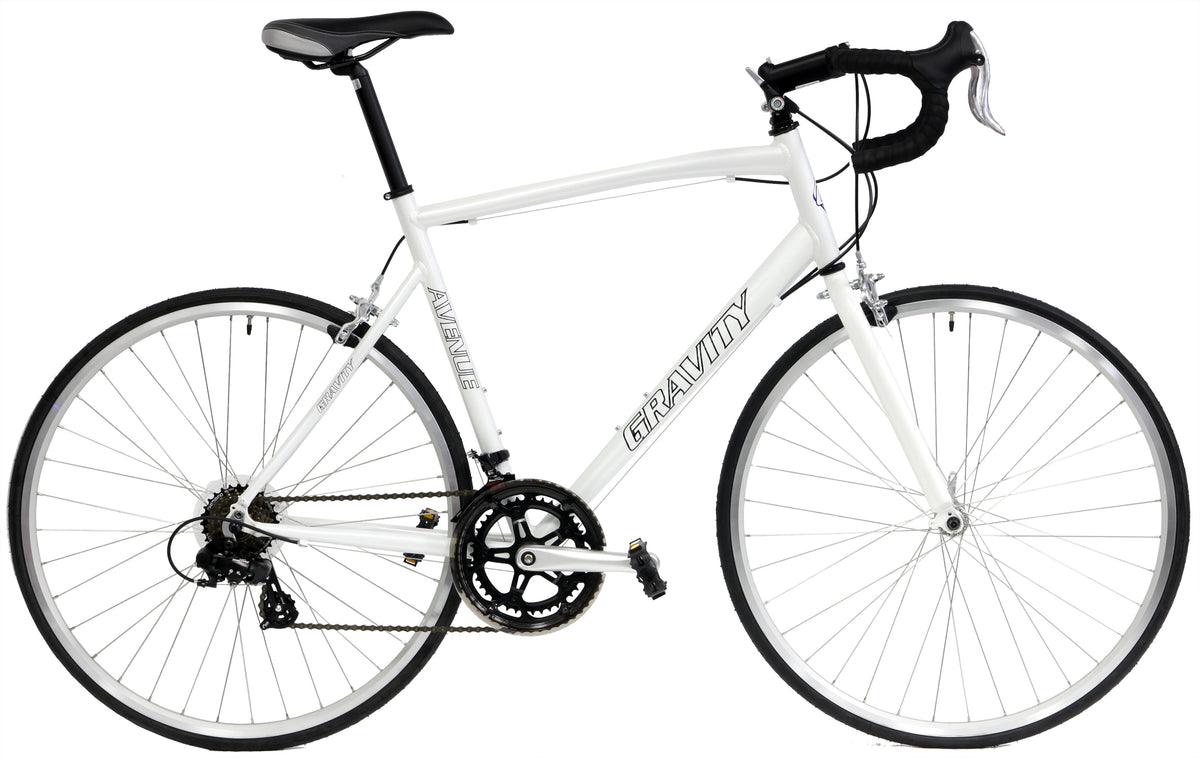 Gravity Avenue A XTL — White road bicycle