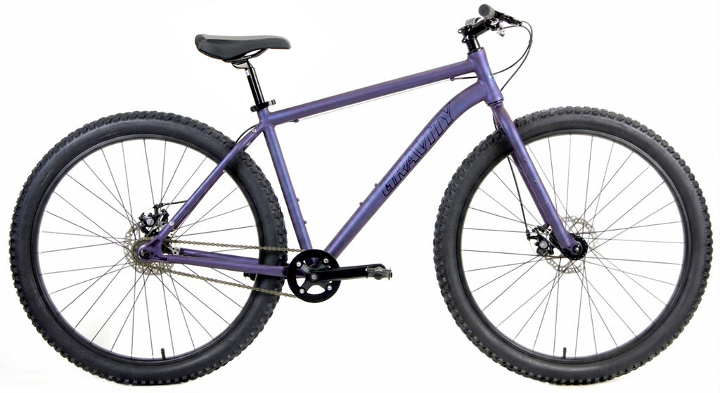 Gravity DeadEye 29er — Matte Midnight single-speed mountain bike