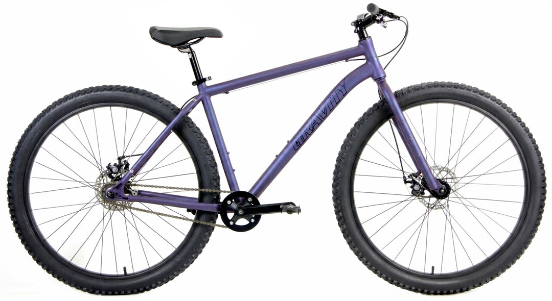 Gravity DeadEye 29er — Matte Midnight single-speed mountain bike