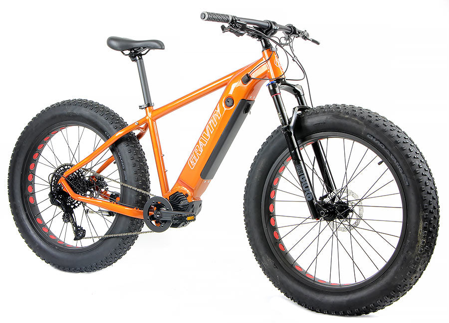Gravity eBullseyeMonster EaglePro — Burnished Copper electric fat-tire bicycle