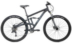 Gravity FSX29 HD Comp 1BY — Matte Black full-suspension mountain bike