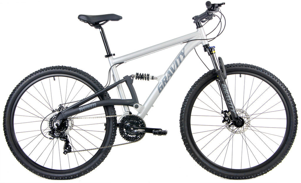 Gravity FSX 29LTD — Matte Ti Gray full-suspension mountain bike