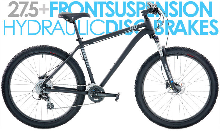Gravity HD27.5 Plus Boost hardtail mountain bicycle