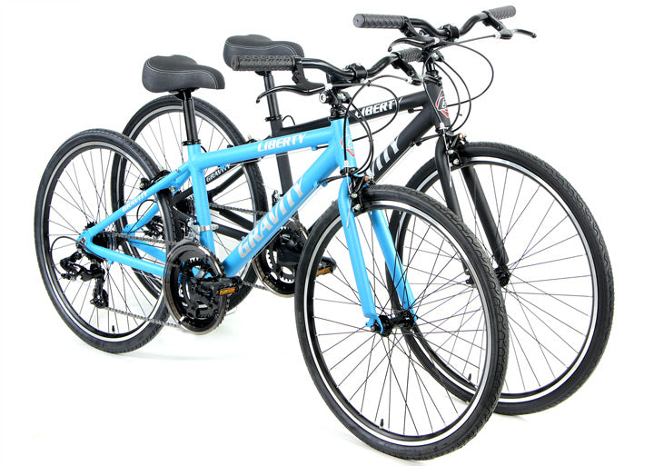 Gravity Liberty Express — Sea Foam step-through frame kids' road bicycle