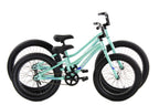 Gravity Monster3 ONE 20 — Sea Foam step-through frame kids' fat-tire bicycle