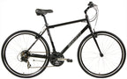 Gravity Swift 21 — Black Gloss standard frame hybrid bicycle