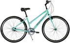 Gravity Swift 8 hybrid bicycle in Sea Foam, step-through frame