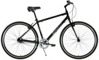 Gravity Swift 8 — Black standard frame hybrid bicycle